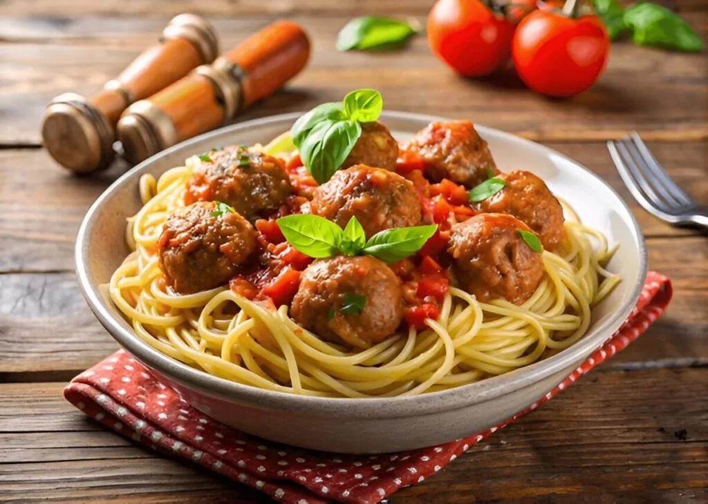 Healthy Beef Meatballs in Tomato Sauce