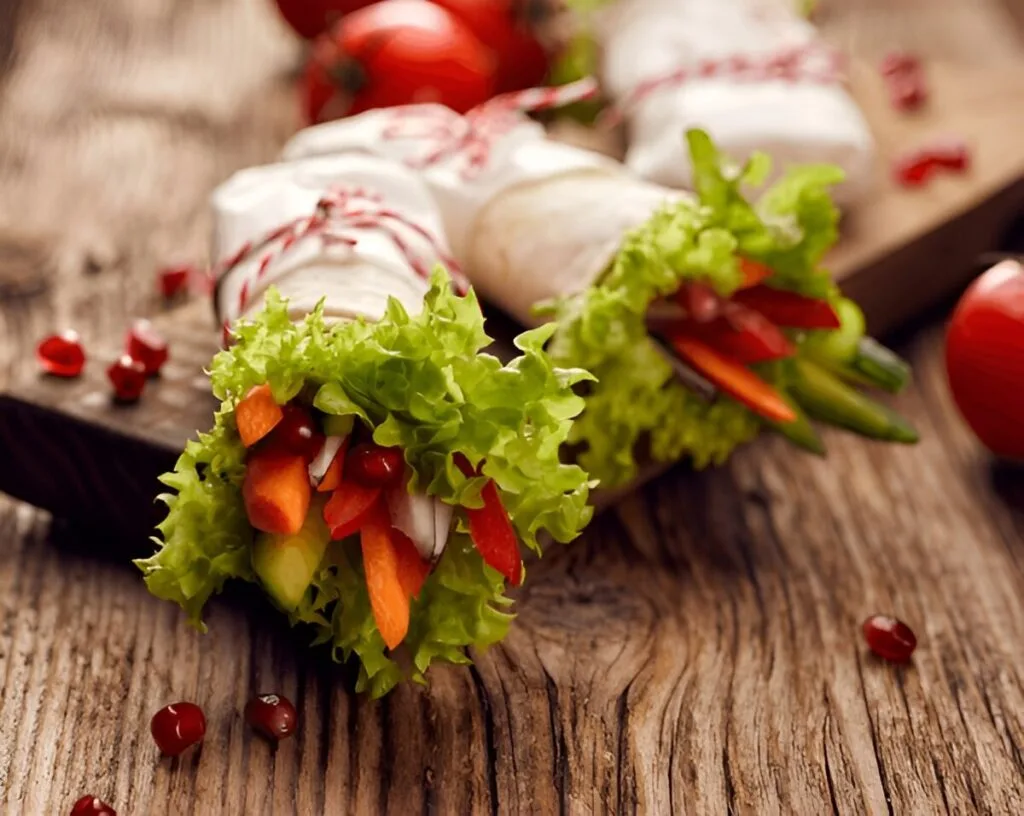 Yummy Veggie Wraps