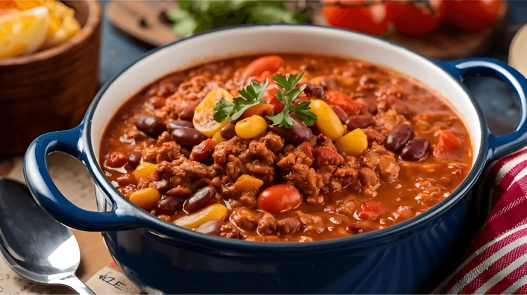 Ground Beef and Black Bean Chili