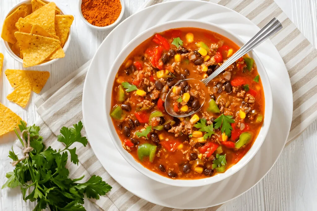 One-Pot Ground Beef and Vegetable Stew